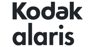 Grey Kodak Alaris logo