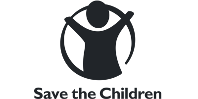 Grey Save the Children logo